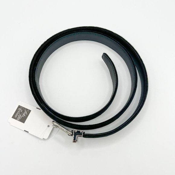 Dolce & Gabbana Black Velvet Belt - Picture 2 of 8